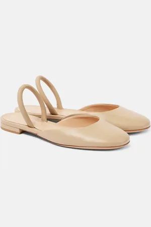 Gianvito Rossi Leather ballet flats