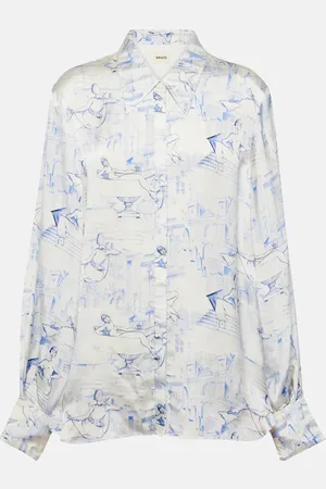 Khaite Minta printed shirt