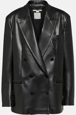 Stella McCartney Faux leather blazer