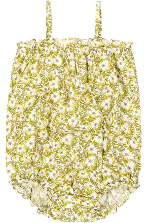 BONPOINT Baby NÃ¨fle floral cotton romper