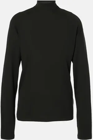 The Row Honna wool turtleneck top