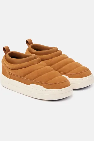 Moon Boot Park Soft suede slip-on shoes