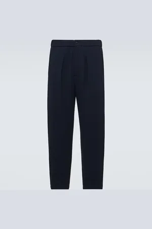 Giorgio Armani Wool-blend straight pants