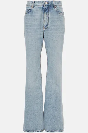 Balenciaga Mid-rise flared jeans