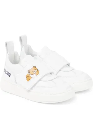 Moschino Teddy Bear leather sneakers