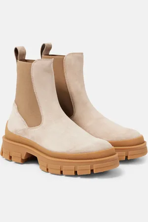 Moncler Hevea suede Chelsea boots