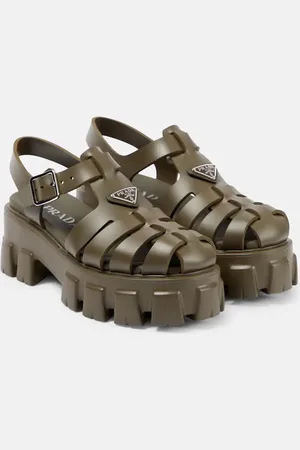 Prada Monolith platform sandals