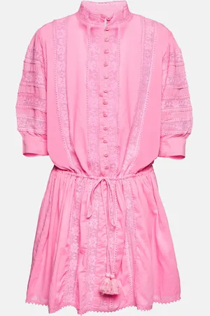 Melissa Odabash Rita embroidered cotton minidress