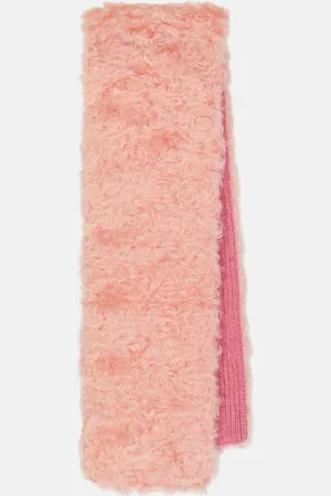 Miu Miu Mohair, cotton and virgin wool scarf