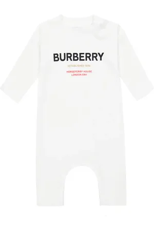 Burberry Baby Logo cotton onesie
