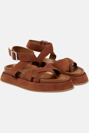 Gia Borghini GIA/RHW Rosie 41 suede platform sandals