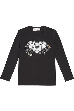 MONNALISA X Pink Panther cotton-blend T-shirt