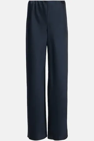 Vince Fluid satin straight pants