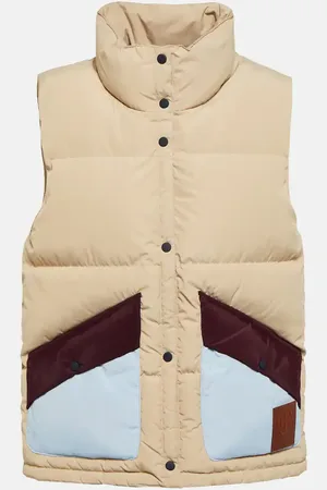 Tory Burch Colorblocked down vest
