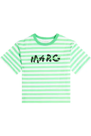 Marc Jacobs Logo striped cotton jersey T-shirt