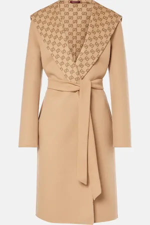 Gucci GG reversible wool and silk coat