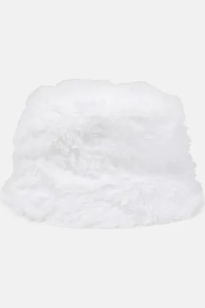 Ruslan Baginskiy Faux fur bucket hat