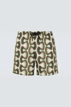 DRIES VAN NOTEN Printed swim shorts