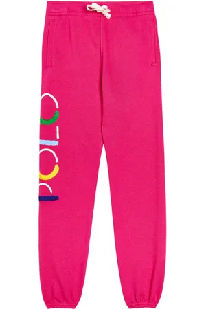 Ralph Lauren Logo embroidered cotton-blend sweatpants