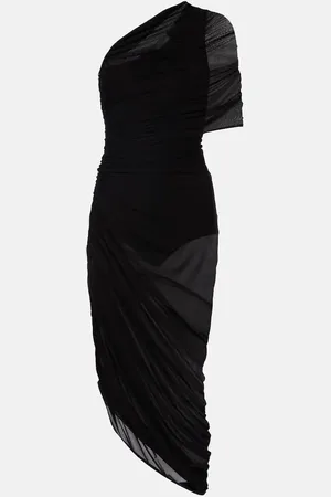 MAGDA BUTRYM One-shoulder ruched midi dress