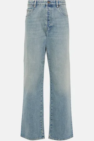 Miu Miu Mid-rise wide-leg jeans