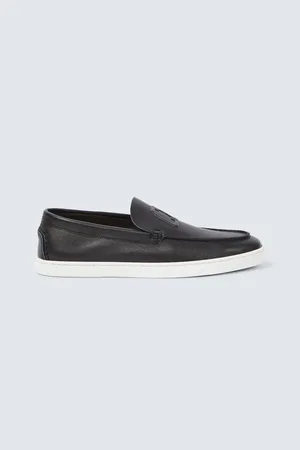 Christian Louboutin Varsiboat leather loafers