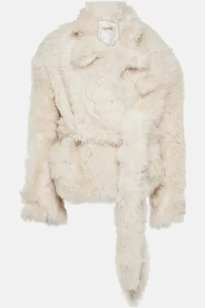The Mannei Rioni oversized shearling jacket