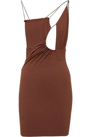 Nensi Dojaka Cutout ruched minidress