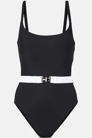 Karla Colletto Kia belted swimsuit