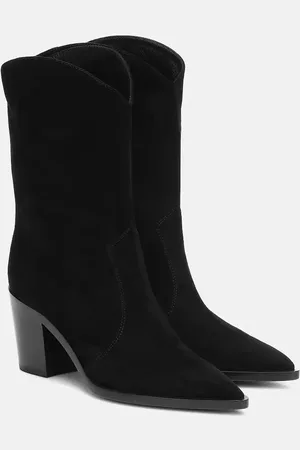 Gianvito Rossi Denver suede ankle boots