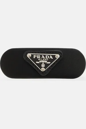 Prada Logo hair clip