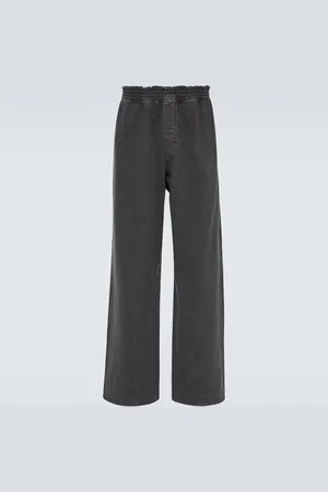 The Row Davide cotton-blend sweatpants