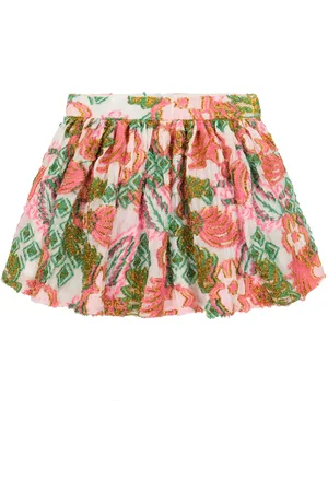MORLEY Ferrari brocade skirt