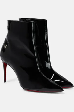 Christian Louboutin Sporty Kate 85 patent leather boots