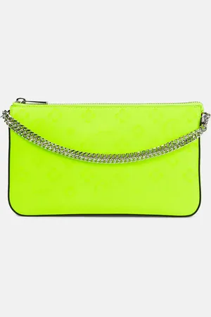 Christian Louboutin Loubila leather clutch