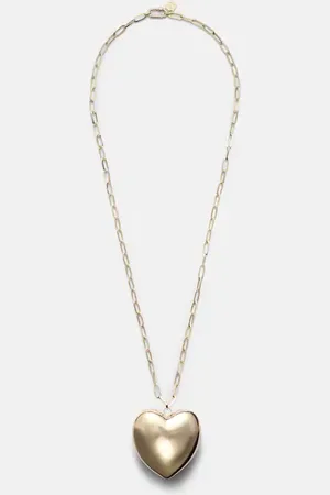 Lauren Rubinski Paulette 14kt gold pendant necklace