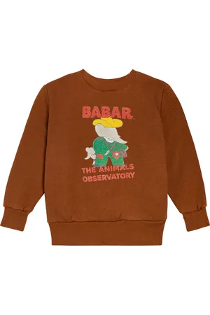 The Animals Observatory X Babar cotton jersey sweatshirt