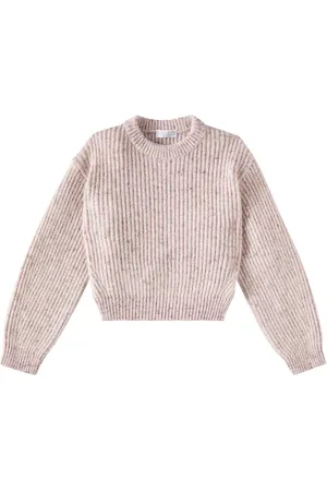 Brunello Cucinelli Wool and mohair-blend tweed sweater