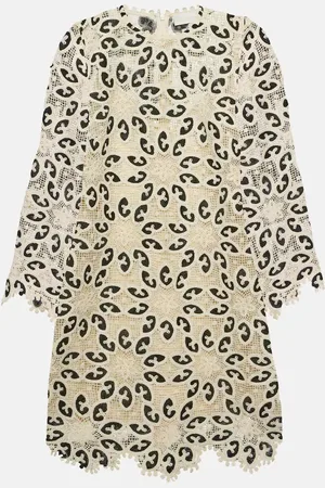 ZIMMERMANN Ottie cotton-blend lace minidress