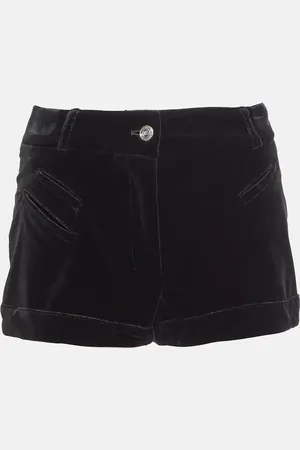 Etro Cotton velvet shorts