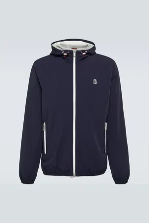 Brunello Cucinelli Logo blouson jacket