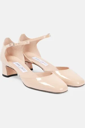 Jimmy Choo Pixie 45 patent leather Mary Jane pumps