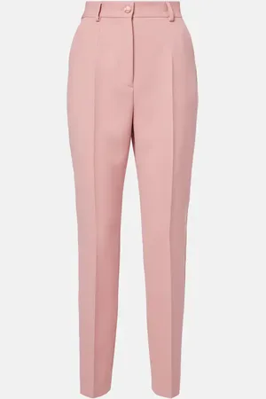 Dolce & Gabbana Virgin wool slim pants