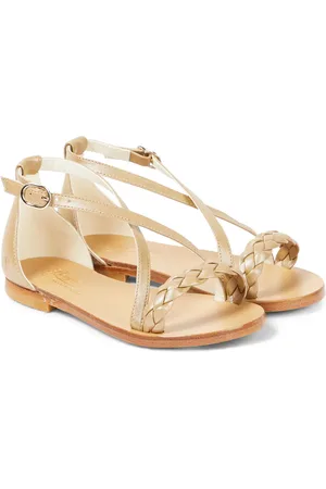 BONPOINT Celi braided leather sandals