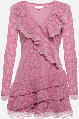 LOVESHACKFANCY Athala lace minidress