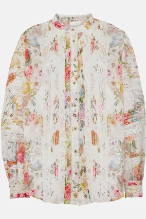 Camilla Sew Yesterday floral cotton blouse