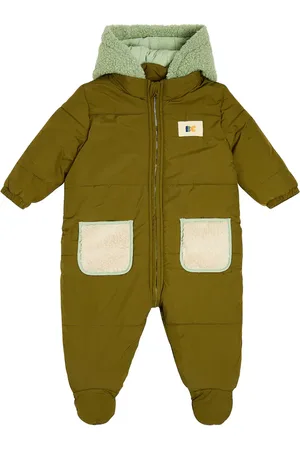 Bobo Choses Baby hooded onesie