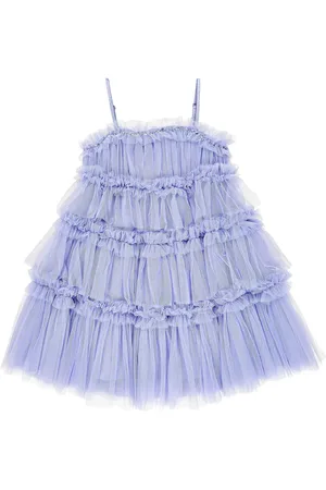 Tutu Du Monde Embellished tiered tulle dress
