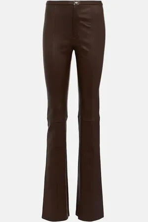 Stouls Kam high-rise leather pants