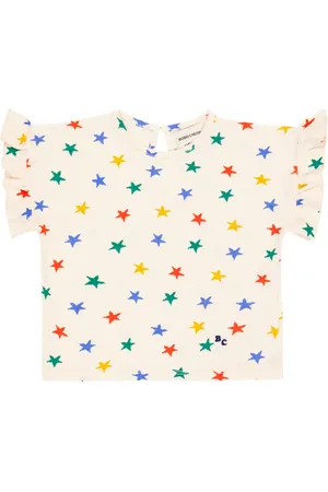 Bobo Choses Baby ruffle-trimmed cotton T-shirt